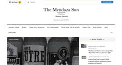 Desktop Screenshot of mendozasun.com